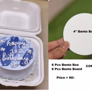 Bento Board And Box Combo 6 Pcs Bento Board & 6 Pcs Bento Box